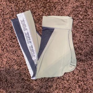Army Green Victoria Secret PINK Ultimate legging